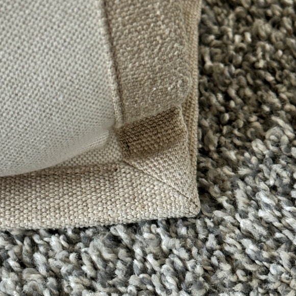 SAINT LAURENT LINEN TOTE - Picture 9 of 13